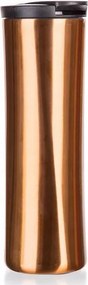 Utazó Bögre Termikus termosz 500 ml Réz kávé tea italok