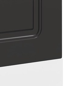 vidaXL mosogatógép panel Kalmar fekete 60x1,5x67 cm gépesített fa