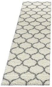Krémszínű futószőnyeg 80x250 cm Salsa – Ayyildiz Carpets