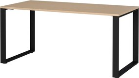 Íróasztal tölgyfa dekorral 80x160 cm Oviedo – Germania