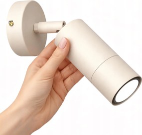 Mennyezeti fali lámpa krémszínű spot reflektor állítható Luminex