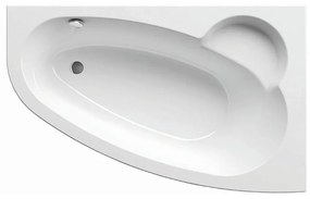 Ravak C451000000 - Sarokkád ASYMMETRIC 150x100 cm akril/fehér