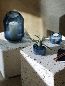 LSA International Rotunda lámpa/váza, h 26 cm, zafír - LSA nemzetközi