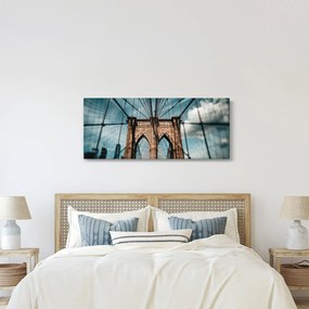 Kép - Brooklyn Bridge (120x50 cm)