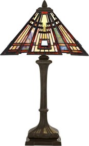 Tiffany Asztali Lámpa Többszínű ELSTEAD QZ-CLASSIC-CRAFT-TL