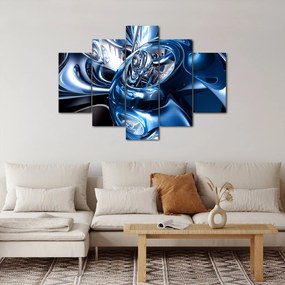 Absztrakció kép - körök (150x105 cm)