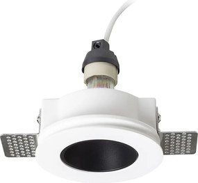 RENDL DAYTONA pevná sádrová/černá 230V LED GU10 8W