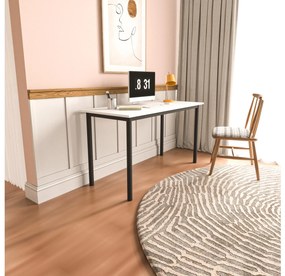 PC asztal 110x55 Vivi (fekete + fehér). Akció -14%. 1107792