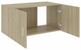 sonoma tölgy szerelt fa falra szerelhető szekrény 80x39x40 cm
