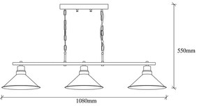 Fekete függőlámpa Sivani – Opviq lights