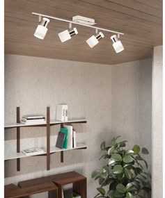 Eglo 92087 - LED Spotlámpa DAVIDA 4xGU10-LED/5W/230V