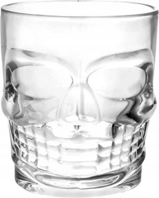 Likőrös poharak, vodkás poharak Koponya 60ML színtelen 6 db