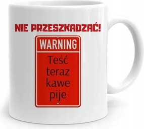 Bögre Ajándék Apósnak Após Most Kávét Iszik fényképes nyomattal