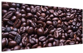 Kávé szemek képe (120x50 cm)