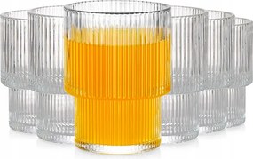 Italos poharak víz gyümölcslé szett italos pohár szett 190 ml