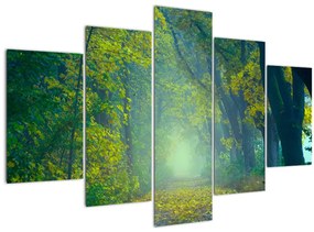 Fákkal szegélyezett út képe (150x105 cm)
