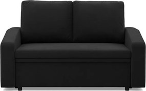 Zeus kanapé, szövet anyag, hab töltet, döntött kartámasz, fekete