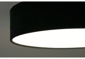 Duolla - CORTINA LED mennyezeti lámpa 26W, 30 cm, 4000K, fekete