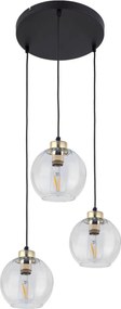 TK Lighting DEVI 4579 Függőlámpa 3x15W/E27