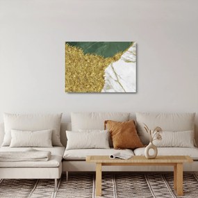 Üveg kép - Zöld márvány N⁰2 (70x50 cm)