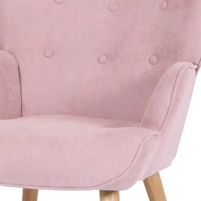 Fotel, Rózsaszín Szövet. AK-302 PINK2