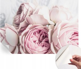 Öntapadós Dekoratív Fotótapéta Hálószobába Rózsaszín rózsák 152x104 cm