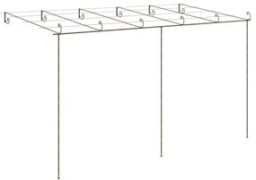 antik barna vas kerti pergola 6 x 3 x 2,5 m