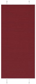 pliszírozott vak Bordeaux piros 85x200 cm szövetszélesség