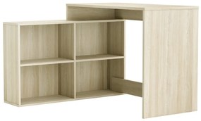 Corner sarokíróasztal Sonoma Shannon Tölgy N