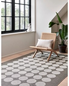 Barna-bézs kültéri-beltéri futószőnyeg 70x240 cm Hugo Walnut Linen – Pappelina