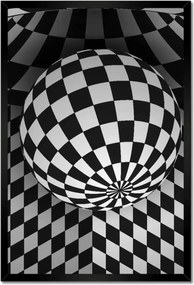 Poszterek keretben 40x60 Absztrakt fekete-fehér