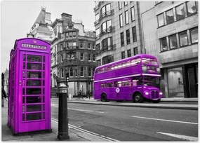 Poszterek 70x50 London busz