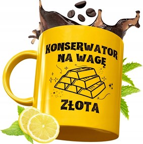 Prémium Arany Bögre Karbantartó Ajándék Nyomtatott Fotóval