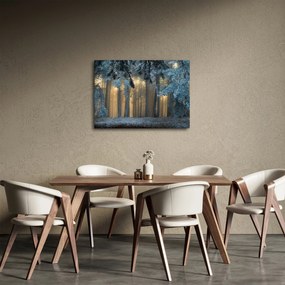 A havas erdő képe (70x50 cm)