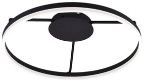 LED dimmelhető felületre szerelhető mennyezeti csillár LED/55W/230V 3000-6500K + távirányító