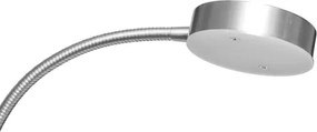 LED dimmelhető állólámpa NORA LED/25W/230V 2200/3000/4000K + LED/5W 3000K króm + távirányító