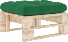 vidaXL impregnált fenyőfa kerti raklapzsámoly