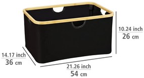 Textil szennyeskosár 32 l Ecori – Wenko