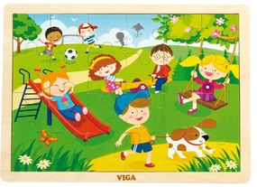 Gyermek fa kirakó puzzle Viga Tavasz