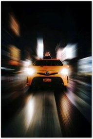Poszterek 60x90 Sárga taxi Taxi