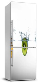 Hűtőre ragasztható matrica Gyümölcsök víz alatt FridgeStick-70x190-f-68024464