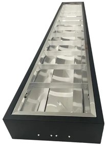 Fénycsöves lámpa T8 2xG13/18W/230V 120 cm fekete