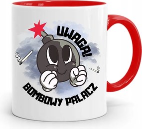 Dohányosoknak 420 Cbd Bögre Piros Ajándék fényképes nyomtatással