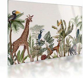 Kép - Afrika lakói (üvegen) (70x50 cm)