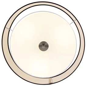 Okos mennyezeti lámpa fekete fehérrel 50 cm, 3 db Wifi A60 - Drum Duo