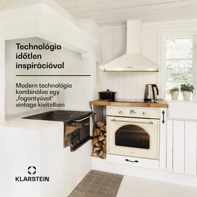 Klarstein Montblanc 90, páraelszívó, 610 m³/ó, 165 W, 2 x 1,5 W, LED, díszléc