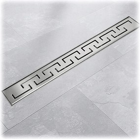 Bogen 120cm-es lineåris zuhanyfolyóka acél 35L/min