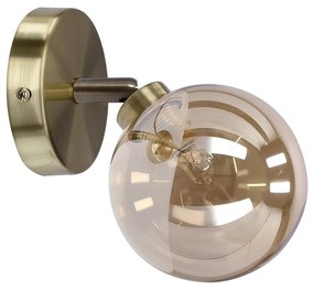 Bronzszínű fali lámpa ø 10 cm Rodia – Candellux Lighting