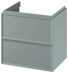 Cersanit S1021-003 - Függesztett mosdószekrény MILLE 60x45 cm mentaszínű