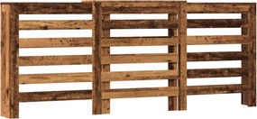 vidaXL antik fa színű szerelt fa radiátorburkolat 205 x 21, 5x 83,5 cm